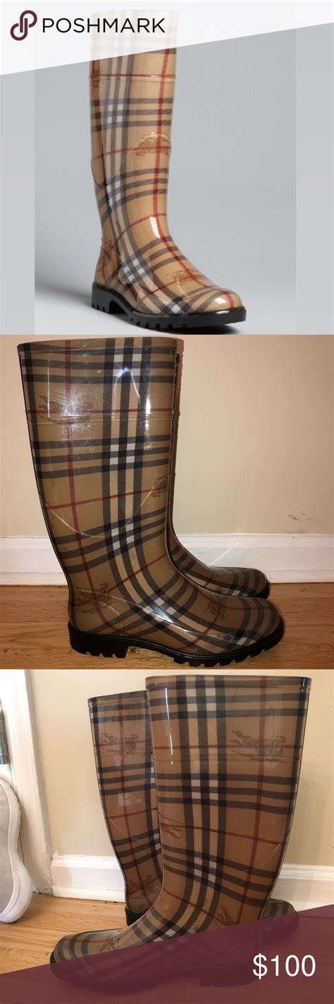 burberry rain boots celebrity|authentic burberry rain boots.